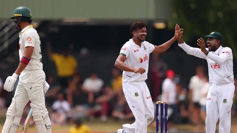 অস্ট্রেলিয়ার মাটিতে টেস্টে বাংলাদেশের ঐতিহাসিক জয়